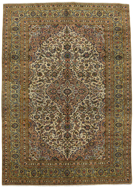 Kashan Persian Rug 418x295