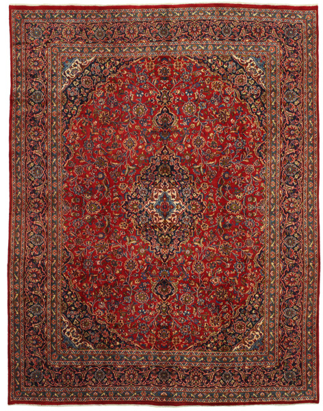 Kashan Persian Rug 377x288
