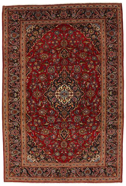 Kashan Persian Rug 308x207