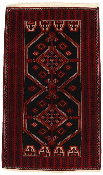 Baluch - Turkaman Persian Rug 234x135