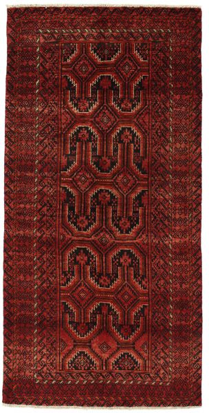 Baluch - Turkaman Persian Rug 218x108