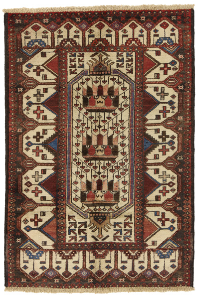 Afshar - Sirjan Persian Rug 145x100
