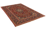 Kashan Persian Rug 302x194 - Picture 1