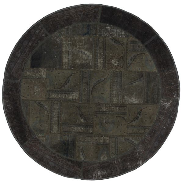 Patchwork Persian Rug 190x190