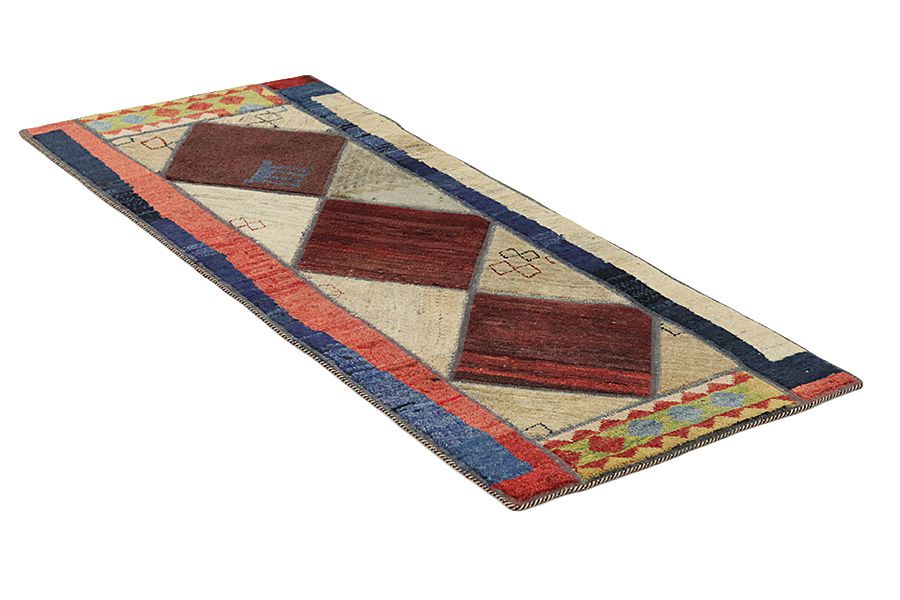 Vintage - Gabbeh Persian Rug 172x70 - Picture 1