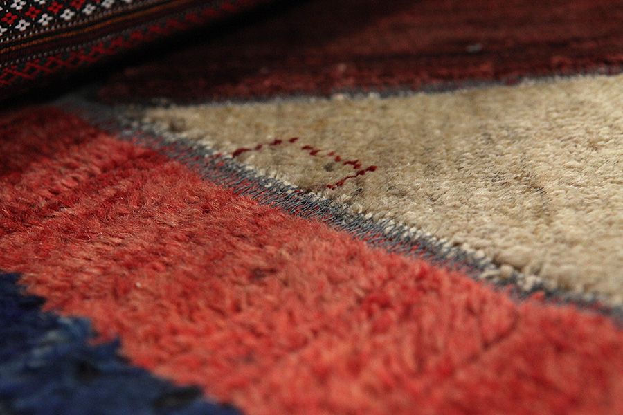 Vintage - Gabbeh Persian Rug 172x70 - Picture 8
