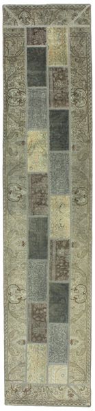 Patchwork Persian Rug 390x85