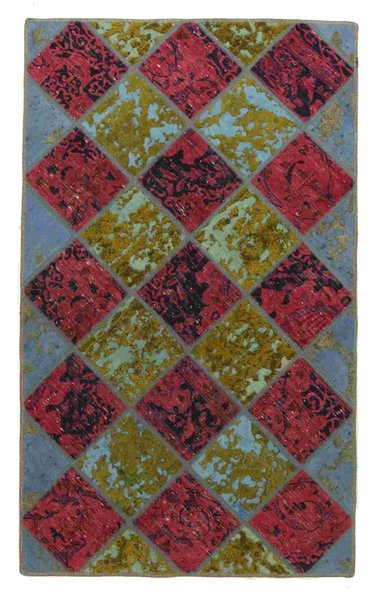 Vintage - Patchwork Persian Rug 225x125
