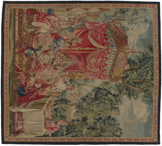 Tapestry French Rug 218x197