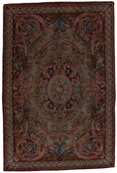 Aubusson - Antique French Rug 300x200
