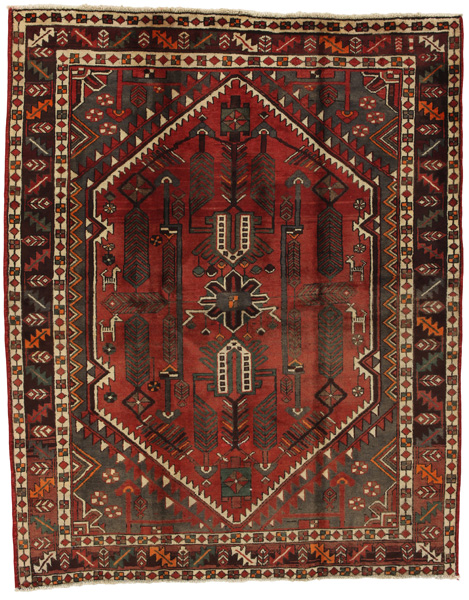 Bakhtiari - old Persian Rug 194x158