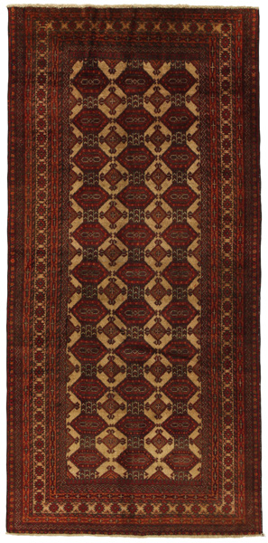 Turkaman - old Persian Rug 205x100