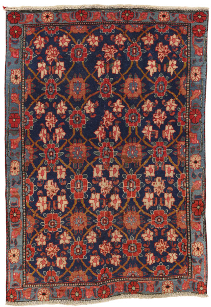 Varamin - old Persian Rug 100x69