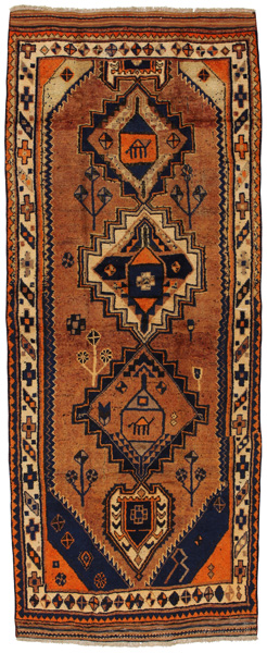 Koliai - old Persian Rug 330x130