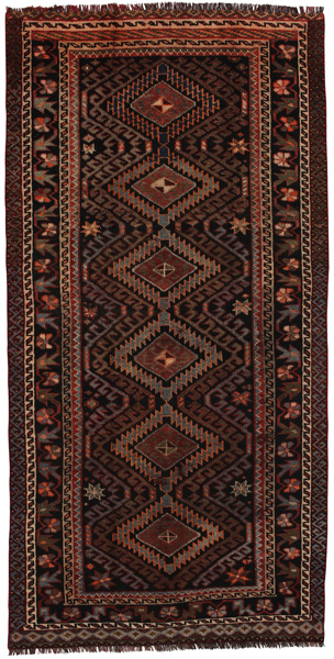 Afshar - old Persian Rug 280x140