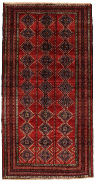 Turkaman - old Persian Rug 267x137