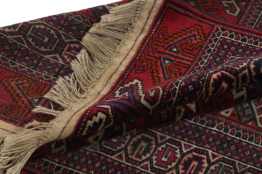 Yomut - Bokhara Turkmenian Rug 198x128 - Picture 5
