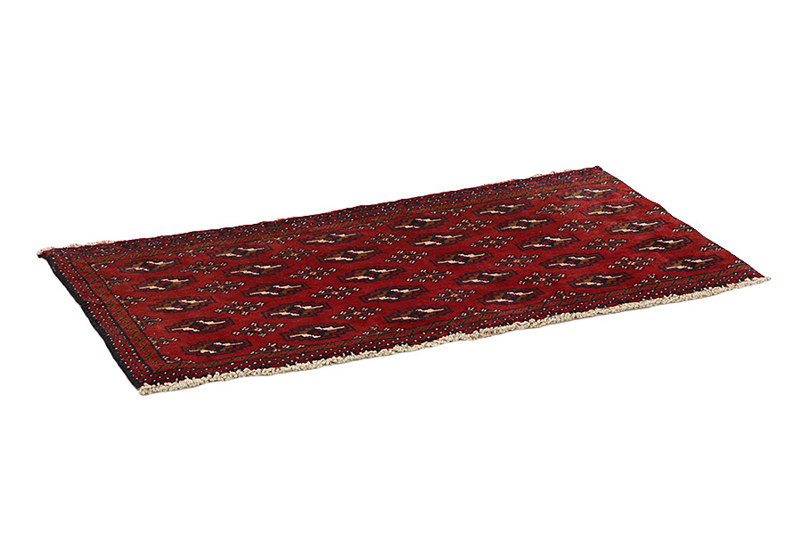 Bokhara - Turkaman Persian Rug 102x56 - Picture 1