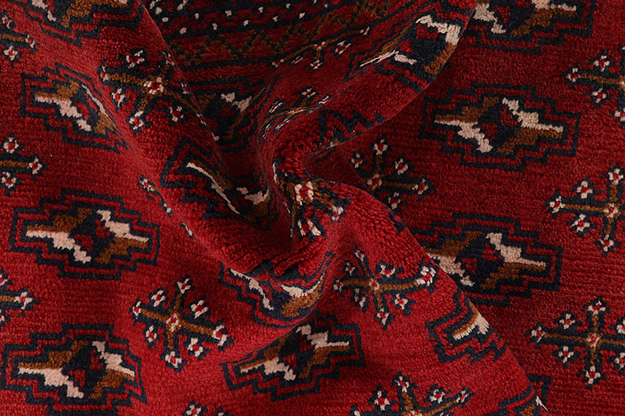 Bokhara - Turkaman Persian Rug 102x56 - Picture 4