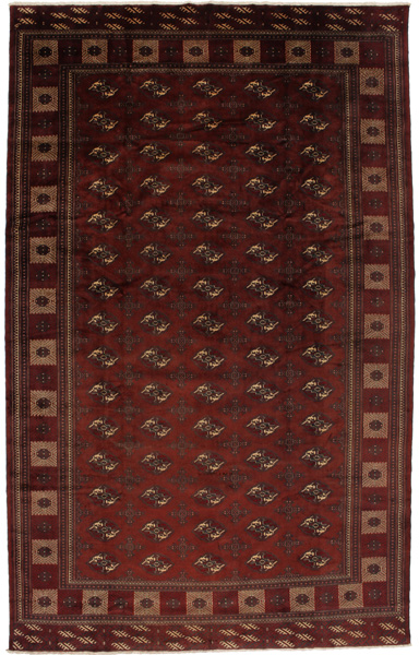Bokhara - Turkaman Persian Rug 416x258