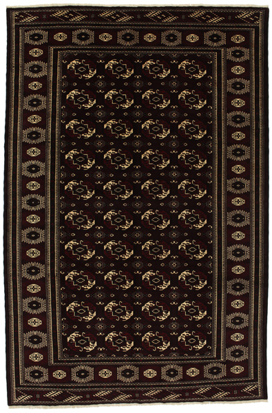 Bokhara - Turkaman Persian Rug 384x252