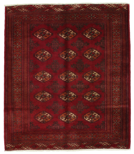 Bokhara - Turkaman Persian Rug 127x110