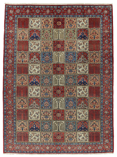 Bakhtiari - Antique Persian Rug 358x265