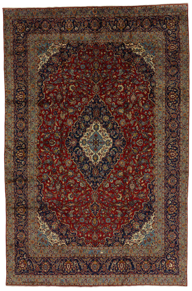 Kashan Persian Rug 442x291