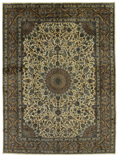 Kashan Persian Rug 384x289
