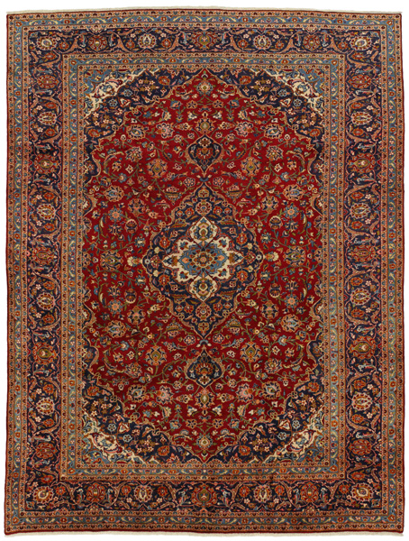 Kashan Persian Rug 388x287