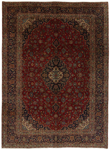 Kashan Persian Rug 399x293