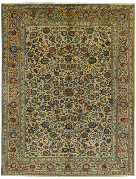 Kashan Persian Rug 420x307