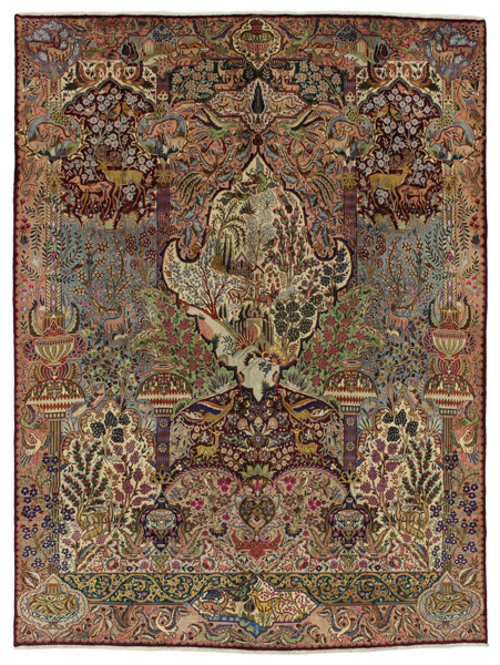 Kashmar - old Persian Rug 382x294