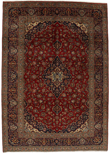 Kashan Persian Rug 346x243