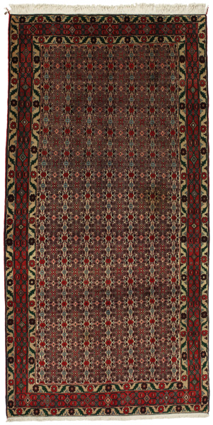 Bijar - Kurdi Persian Rug 301x150