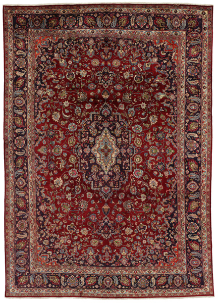 Kashan Persian Rug 396x289