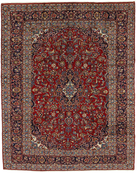 Kashan Persian Rug 383x291