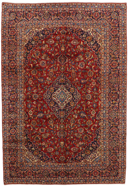 Kashan Persian Rug 414x281