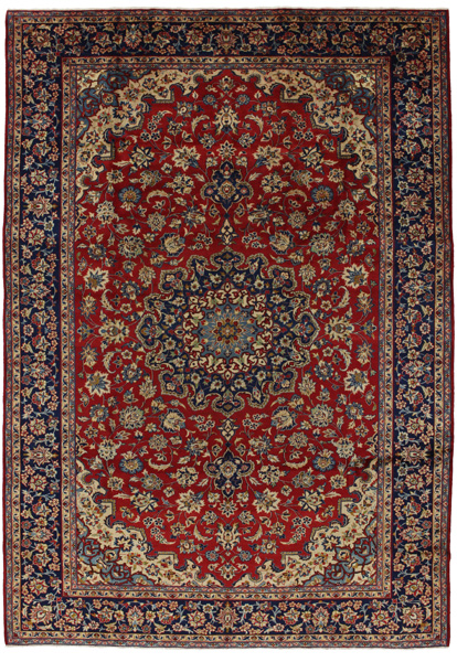 Kashan Persian Rug 366x256