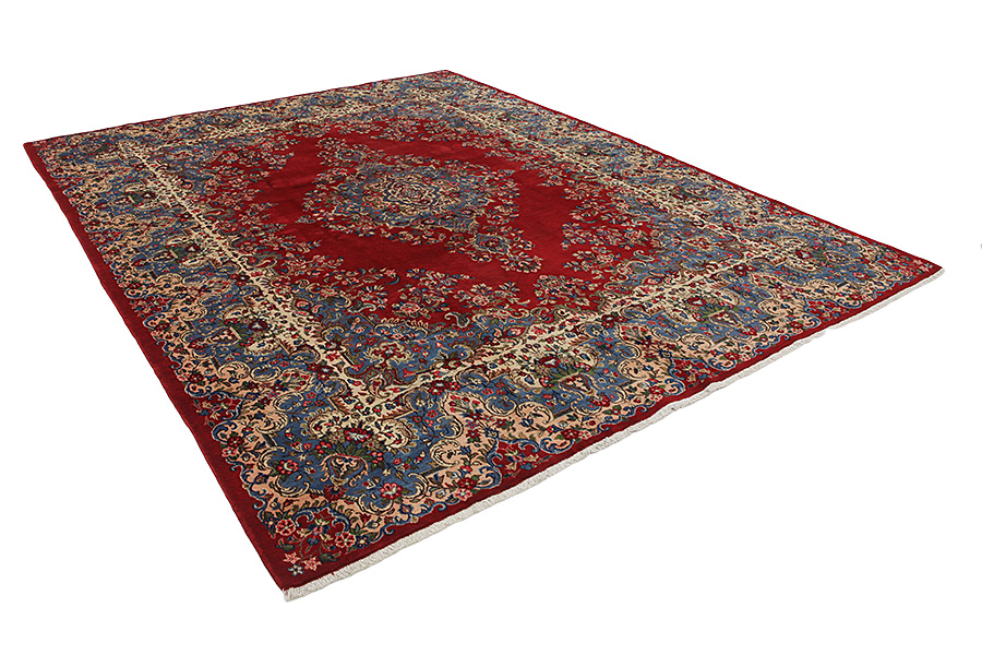 Kerman - Lavar Persian Rug 355x271 - Picture 1