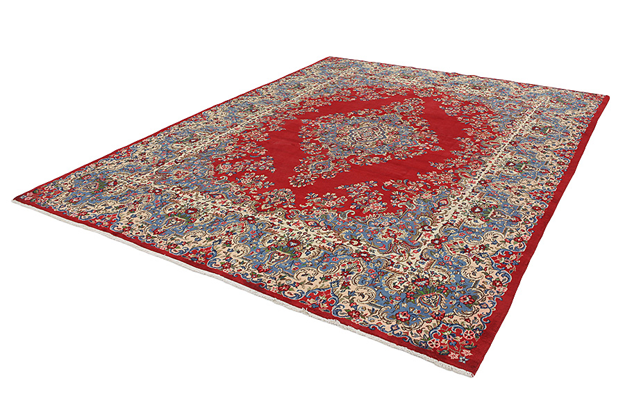 Kerman - Lavar Persian Rug 355x271 - Picture 2