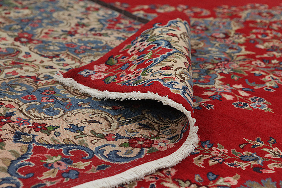 Kerman - Lavar Persian Rug 355x271 - Picture 4