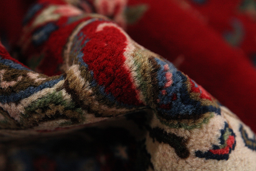 Kerman - Lavar Persian Rug 355x271 - Picture 6