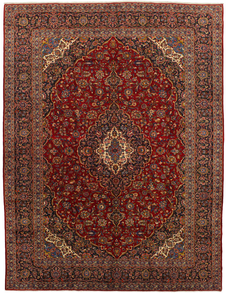 Kashan Persian Rug 412x308
