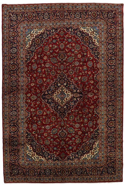 Kashan Persian Rug 411x288