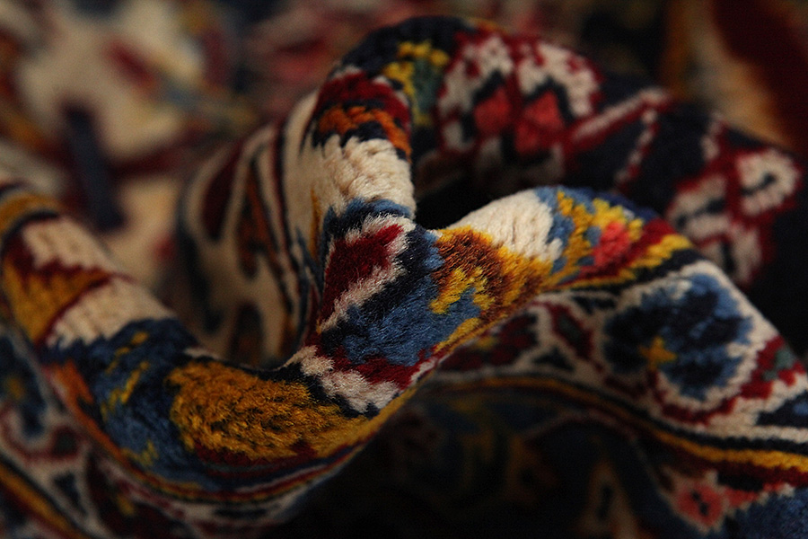 Kashan Persian Rug 431x300 - Picture 6