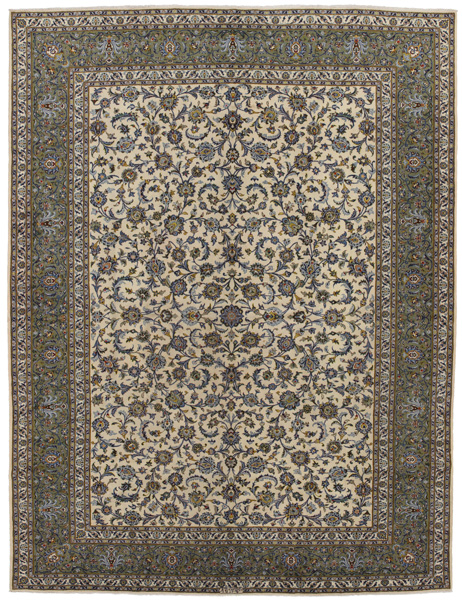 Kashan Persian Rug 404x307