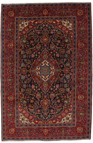 Kashan Persian Rug 292x193