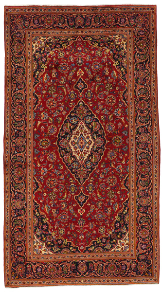Kashan Persian Rug 358x196