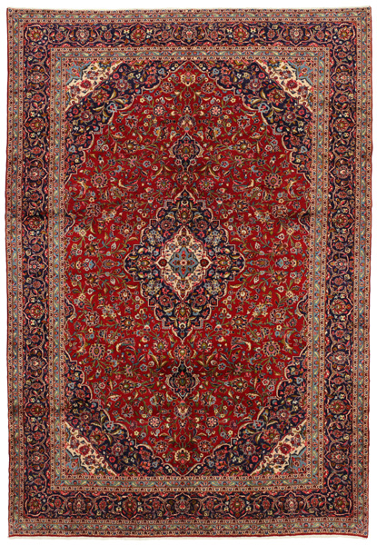 Kashan Persian Rug 437x291